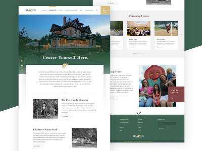 Braxton Redesign cvb fallout homepage identity itinerary tourism travel ui ux web web design website website design west virginia wv