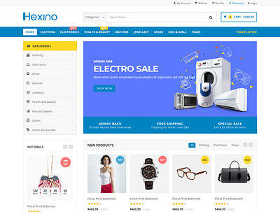 Ecommerce Template ecommerce ecommerce design