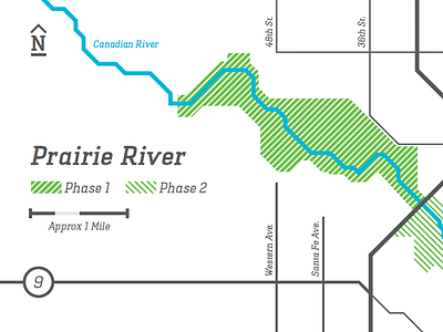 Prairie River Site Plan city illustration map plan prairie river scale