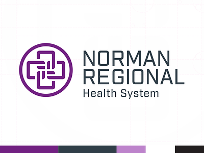 Norman Regional Logo branding corporate health hospital identity logo norman oklahoma rebrand regional