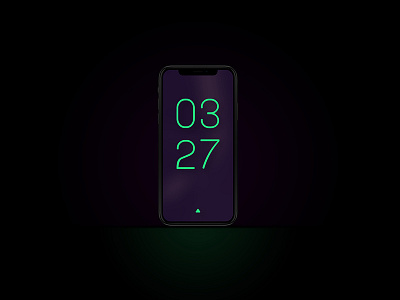 Minimal UI Alarm Clock android app clock design ios minimal oklahoma phone time ui ux