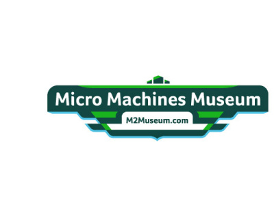 Initial Micro Machines Museum logo branding design logo vector art