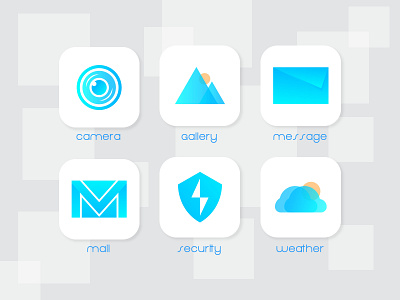 Modern App icon design app app icon app logo blue brand branding creative gradient graphic design icon identity logo logo design logo designer logo maker mobile app software tech ui visual