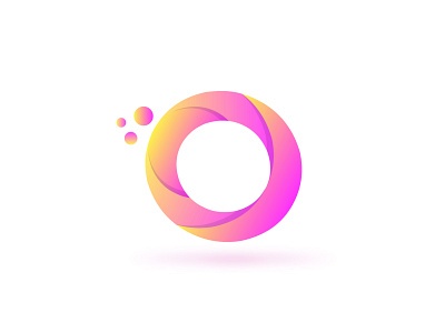 Osvia abstract app brand branding business colorful creative gradient identity letter letterhead logo logo design logo designer logos modern o letter tech trend vector