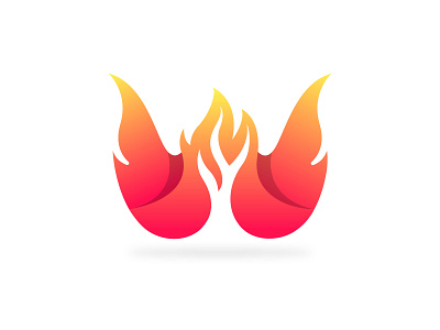 Wfire app branding creative logo fire letter lettermark logo logo design logo designer modern logo software trendy logo vector w creative logo w fire w fire logo w letter w lettermark w logo w modern logo