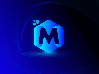 Multiscan abstract app application brand branding gradient identity logo logo design logo designer logo maker logo mark m letter m logo m tech logo modern logo tech tech logo technology vector