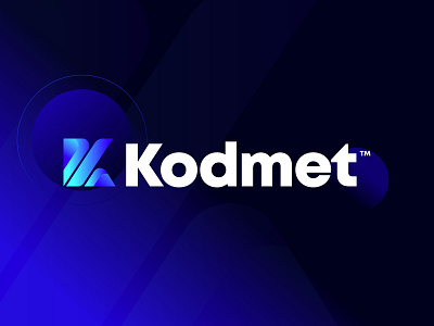 Kodmet app branding code coding coding logo creative k logo gradient gradient logo icon k k letter k logo letter lettermark logo modern k logo modern logo programming software vector
