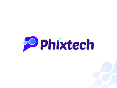 Phixtech app branding creative logo creative p logo gradient logo icon logo modern logo modern p logo p p letter p logo p technology logo software logo tech technology trendy logo ui vector visual