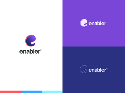Enabler - Empowering your dreams branding branding concept branding design clean colors creative icon logo logodesign minimal ui