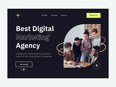 Digital Marketing Agency Landing Page