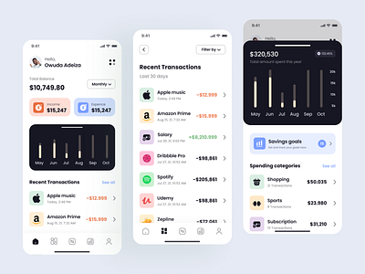 Expense-Tracker App UI Design