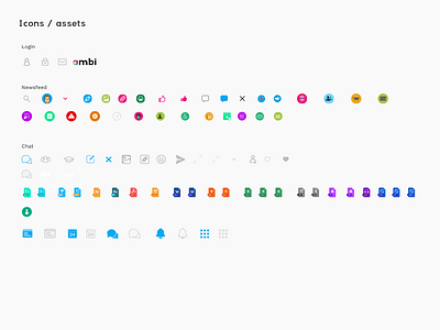Icons - WIP design system elements icons navigation padding style guide styles toolkit ui ux