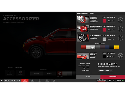 Nissan Personalization Studio