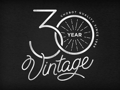 30 Year Vintage 30 30 years alcohol type typography vintage