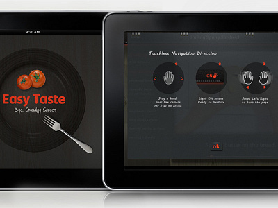 Easy Taste-Hands-free recipe app