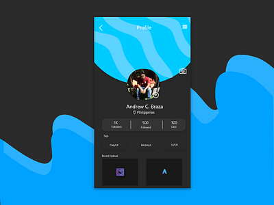 DailyUI Day 6 User Profile