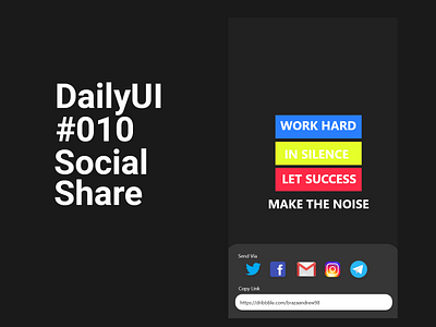 Dailyui Social Share