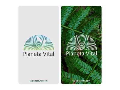 Logo Planeta Vital branding design logo minimal vector