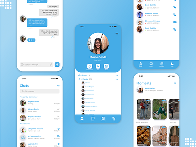 Social Chatting App Light Mode