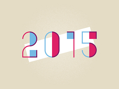 2015 2015 blue cyan magenta pink typography