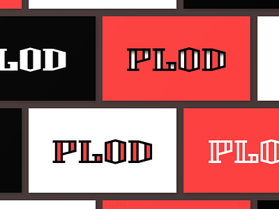 006 PLOD lettering
