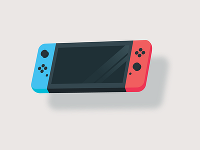 Switch it Up art clean console digital illustration nintendo nintendoswitch product shadow video video game videogame