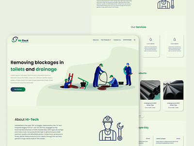 TechPipe design ui ux website