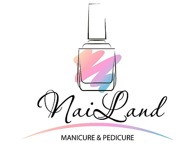 Logo design for the nail master