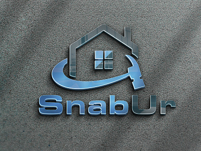 Logo SnabUr branding design flat graphic design illustration illustrator logo minimal minimalism vector