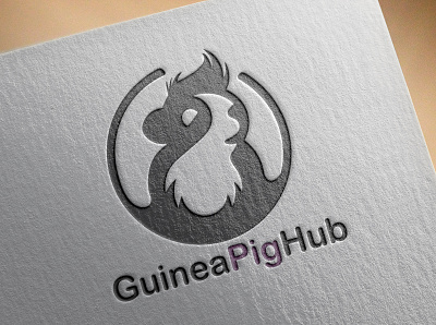 Guinea Pig branding design flat graphic design icon illustration illustrator logo minimal vector