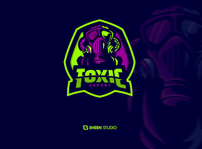 toxic gaming comunitas esport icon logo logo design logodesign logosport mascot character mascotlogo vector