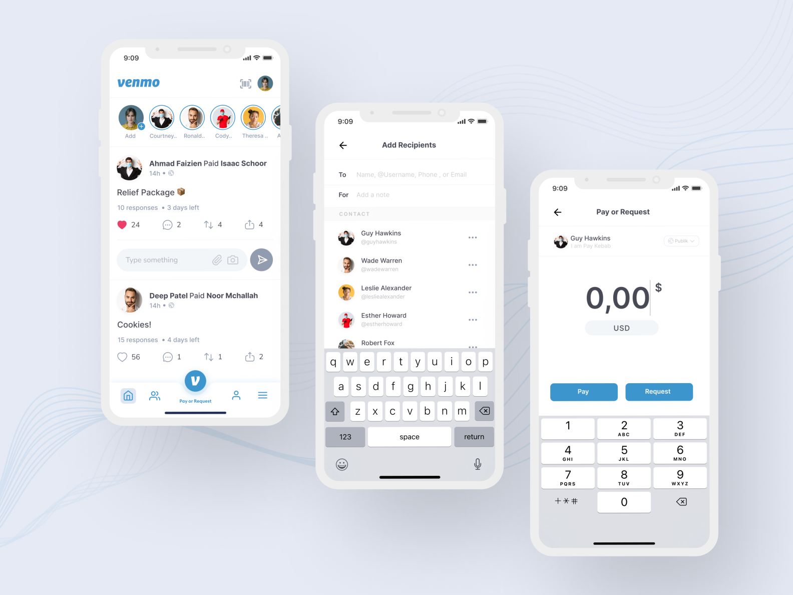 Venmo Redesign App by Ahmad Faizien on Dribbble