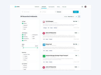 Job Search Dashboard