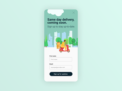 Sign Up | Daily UI 001.