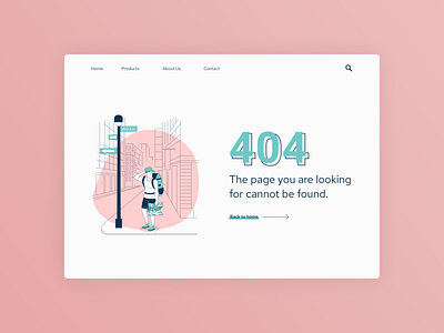 404 Page | Daily UI 008. 404 404 page daily ui daily ui 008 daily ui challenge ui user interface web