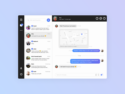 Direct Messaging | Daily UI 013.