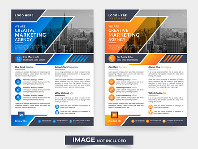 Corporate Creative Flyer Design Template