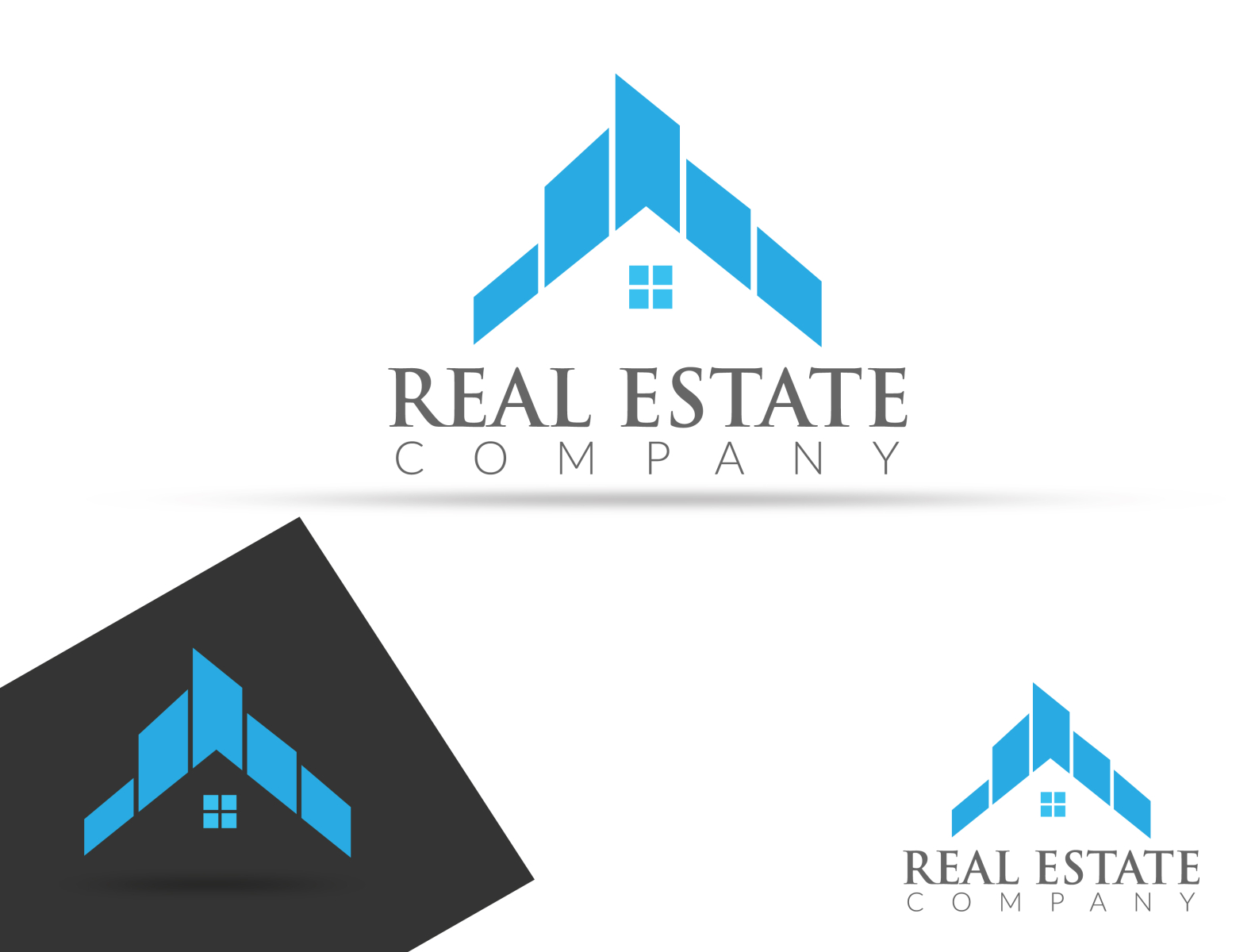 Real Estate Logo Design By Print Design On Dribbble