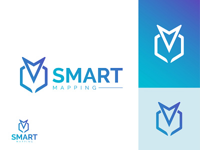Logo Design for Smart Mapping location icon location logo logo logo design logo design concept logo designer logo designer for hire logodesign logotype mapping logo minimal minimalist minimalist logo smart icon smart logo smart logos smart mapping logo