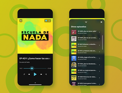 Player app dailyui design mobile music player podcast ui