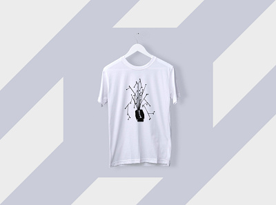 T Shirt clothing design illustration minimal surrealist