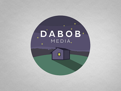 Media Company Logo [WIP] cabin logo media photography space stars video video production