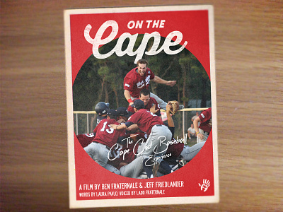 "On The Cape" - Poster/Baseball Card baseball baseball card cape cod card film massachusetts movie poster