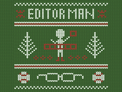 Ugly Christmas Sweater Poster christmas cross stitch movie poster poster sweater ugly christmas sweater ugly sweater xmas