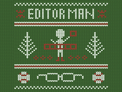 Ugly Christmas Sweater Poster