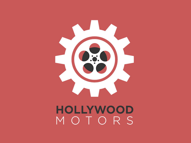 Hollywood Motors (Auto-Repair Shop) animation automotive california car cars film gif hollywood illustration motor movie vehicle