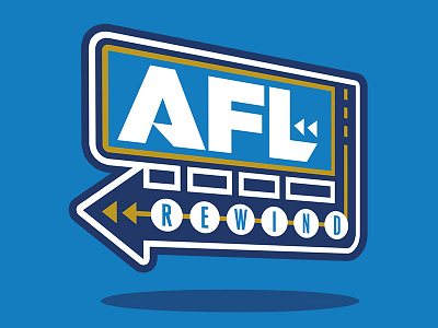 AFL Rewind Podcast Logo