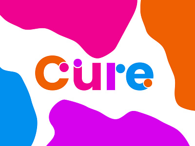 Cure cure logodesign tyography