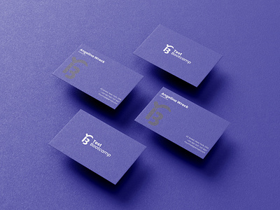 Test Bootcamp Business card Design brand identity branding business card logo maker