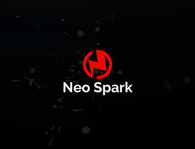 Neo Spark abstract logo creative electric elegant logo maker logodesign minimalist logo neo spark